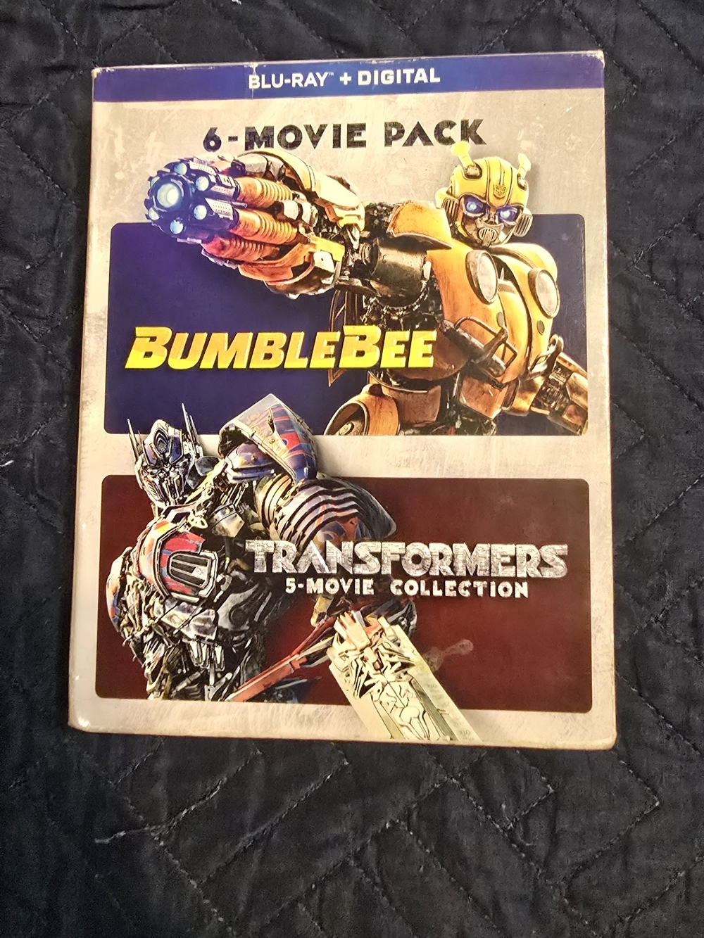 Transformers Bumblebee 6-Movie Blu-ray Pack. Read Description